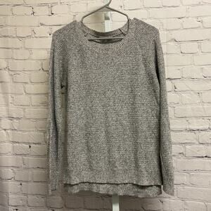 MADEWELL - Grey Cotton Blend Sweater